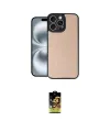 ieg™ iPhone 16 Pro Max Kılıf Kıvılcım Işık Serisi - Siyah Buffer Cam Ekran Koruyucu