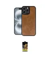 ieg™ iPhone 16 Pro Max Kılıf Kıvılcım Işık Serisi - Siyah Buffer Cam Ekran Koruyucu