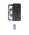 ieg™ iPhone 16 Pro Max Kılıf Kıvılcım Işık Serisi - Siyah Joko Magic 5D Cam
