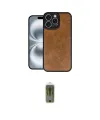 ieg™ iPhone 16 Pro Max Kılıf Kıvılcım Işık Serisi - Siyah Joko Magic 5D Hayalet Cam