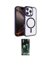 ieg™ iPhone 16 Pro Max Kılıf Kıvılcım Prime - Siyah 360 Mat Full Body Arka Koruyucu