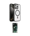 ieg™ iPhone 16 Pro Max Kılıf Kıvılcım Prime - Siyah 360 Mat Full Body Arka Koruyucu