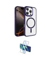 ieg™ iPhone 16 Pro Max Kılıf Kıvılcım Prime - Siyah 3D Antistatik Cam Ekran Koruyucu
