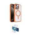 ieg™ iPhone 16 Pro Max Kılıf Kıvılcım Prime - Siyah 3D Antistatik Cam Ekran Koruyucu