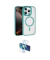 ieg™ iPhone 16 Pro Max Kılıf Kıvılcım Prime - Siyah 3D Antistatik Cam Ekran Koruyucu