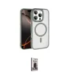 ieg™ iPhone 16 Pro Max Kılıf Kıvılcım Prime - Siyah Bilvis Hayalet Cam Ekran Koruyucu
