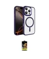 ieg™ iPhone 16 Pro Max Kılıf Kıvılcım Prime - Siyah Buffer Cam Ekran Koruyucu