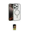 ieg™ iPhone 16 Pro Max Kılıf Kıvılcım Prime - Siyah Buffer Cam Ekran Koruyucu