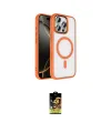 ieg™ iPhone 16 Pro Max Kılıf Kıvılcım Prime - Siyah Buffer Cam Ekran Koruyucu