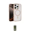 ieg™ iPhone 16 Pro Max Kılıf Kıvılcım Prime - Siyah Joko Magic 5D Hayalet Cam
