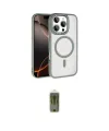 ieg™ iPhone 16 Pro Max Kılıf Kıvılcım Prime - Siyah Joko Magic 5D Hayalet Cam