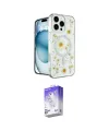 ieg™ iPhone 16 Pro Max Kılıf Kozmos Doku - Siyah Bilvis 5in1 3D Magic Cam Ekran Koruyucu