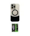 ieg™ iPhone 16 Pro Max Kılıf Kozmos Form Özel Seri - Şeffaf 360 Full Body Arka Koruyucu