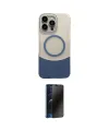 ieg™ iPhone 16 Pro Max Kılıf Kozmos Form Özel Seri - Siyah 3D Antistatik Hayalet Cam Ekran Koruyucu