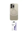ieg™ iPhone 16 Pro Max Kılıf Kozmos Form Özel Seri - Siyah Bilvis 3X AR HD Cam Ekran Koruyucu