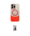ieg™ iPhone 16 Pro Max Kılıf Kozmos Form Özel Seri - Siyah Bilvis Hayalet Cam Ekran Koruyucu