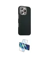 ieg™ iPhone 16 Pro Max Kılıf Kozmos Klasik Prime - Siyah 3D Antistatik Seramik Nano Ekran Koruyucu