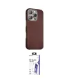 ieg™ iPhone 16 Pro Max Kılıf Kozmos Klasik Prime - Siyah Bilvis 3X AR HD Cam Ekran Koruyucu
