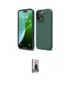 ieg™ iPhone 16 Pro Max Kılıf Kozmos Yansıma Özel Seri - Siyah Bilvis Hayalet Cam Ekran Koruyucu