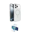 ieg™ iPhone 16 Pro Max Kılıf Kutup Doku Serisi - Siyah 3D Antistatik Seramik Nano Ekran Koruyucu