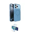 ieg™ iPhone 16 Pro Max Kılıf Kutup Doku Serisi - Siyah 3D Antistatik Seramik Nano Ekran Koruyucu