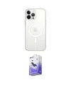 ieg™ iPhone 16 Pro Max Kılıf Kutup Klasik Serisi - Siyah Bilvis 5in1 5D Magic Hayalet Cam Ekran Koruyucu