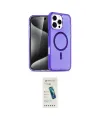 ieg™ iPhone 16 Pro Max Kılıf Nova Asil Prime - Şeffaf Pasifik Cam Ekran Koruyucu