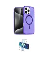 ieg™ iPhone 16 Pro Max Kılıf Nova Asil Prime - Siyah 3D Antistatik Seramik Nano Ekran Koruyucu