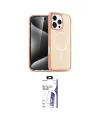 ieg™ iPhone 16 Pro Max Kılıf Nova Asil Prime - Siyah Bilvis 3X AR HD Cam Ekran Koruyucu