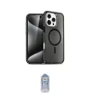 ieg™ iPhone 16 Pro Max Kılıf Nova Asil Prime - Siyah Joko Magic 5D Cam