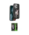 ieg™ iPhone 16 Pro Max Kılıf Nova Form Koleksiyonu - Şeffaf 360 Full Body Arka Koruyucu