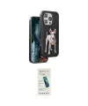 ieg™ iPhone 16 Pro Max Kılıf Nova Form Koleksiyonu - Şeffaf Pasifik Cam Ekran Koruyucu