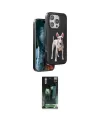 ieg™ iPhone 16 Pro Max Kılıf Nova Form Koleksiyonu - Siyah 360 Mat Full Body Arka Koruyucu