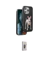 ieg™ iPhone 16 Pro Max Kılıf Nova Form Koleksiyonu - Siyah Bilvis 3D Cam Ekran Koruyucu