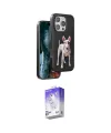 ieg™ iPhone 16 Pro Max Kılıf Nova Form Koleksiyonu - Siyah Bilvis 5in1 3D Magic Cam Ekran Koruyucu