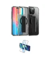 ieg™ iPhone 16 Pro Max Kılıf Nova Işık Koleksiyonu - Siyah 3D Antistatik Seramik Nano Ekran Koruyucu