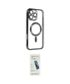 ieg™ iPhone 16 Pro Max Kılıf Nova Işık Özel Seri - Şeffaf Pasifik Cam Ekran Koruyucu