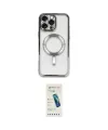 ieg™ iPhone 16 Pro Max Kılıf Nova Işık Özel Seri - Şeffaf Pasifik Cam Ekran Koruyucu