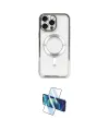 ieg™ iPhone 16 Pro Max Kılıf Nova Işık Özel Seri - Siyah 3D Antistatik Seramik Nano Ekran Koruyucu
