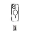 ieg™ iPhone 16 Pro Max Kılıf Nova Işık Özel Seri - Siyah Bilvis Hayalet Cam Ekran Koruyucu