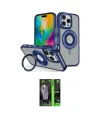 ieg™ iPhone 16 Pro Max Kılıf Nova Minimal Serisi - Şeffaf 360 Full Body Arka Koruyucu
