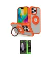 ieg™ iPhone 16 Pro Max Kılıf Nova Minimal Serisi - Şeffaf 360 Full Body Arka Koruyucu