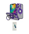 ieg™ iPhone 16 Pro Max Kılıf Nova Minimal Serisi - Şeffaf Pasifik Cam Ekran Koruyucu