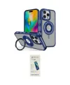 ieg™ iPhone 16 Pro Max Kılıf Nova Minimal Serisi - Şeffaf Pasifik Cam Ekran Koruyucu