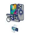 ieg™ iPhone 16 Pro Max Kılıf Nova Minimal Serisi - Siyah 3D Antistatik Seramik Nano Ekran Koruyucu