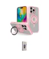 ieg™ iPhone 16 Pro Max Kılıf Nova Minimal Serisi - Siyah Bilvis 3D Cam Ekran Koruyucu