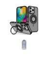 ieg™ iPhone 16 Pro Max Kılıf Nova Minimal Serisi - Siyah Joko Magic 5D Cam