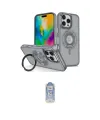 ieg™ iPhone 16 Pro Max Kılıf Nova Minimal Serisi - Siyah Joko Magic 5D Cam