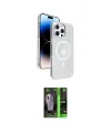 ieg™ iPhone 16 Pro Max Kılıf Nova Modern Prime - Şeffaf 360 Full Body Arka Koruyucu