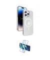 ieg™ iPhone 16 Pro Max Kılıf Nova Modern Prime - Siyah 3D Antistatik Cam Ekran Koruyucu